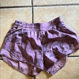 Lululemon 4”  mauve/pinkish/purplish shorts